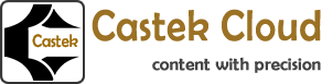 Castek Cloud Homepage.